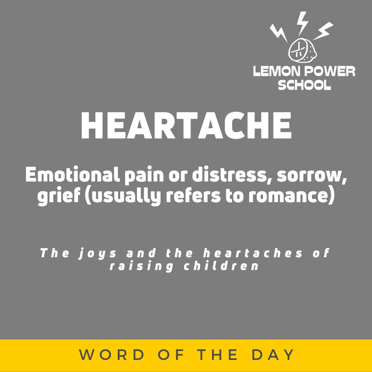 tlteducation's tweet image. 🍋🇬🇧 ¿Sabías cómo se dice "tengo un dolor en el pecho" y cómo diferenciarlo de un "dolor emocional" cuando estás triste? 🤨

Hoy, en nuestra sección #WordOfTheDay , te damos un #lemontip de idioma que a menudo es confundido 🙌🏼🍋⚡️

#thelemontree #internationaleducation  #wod