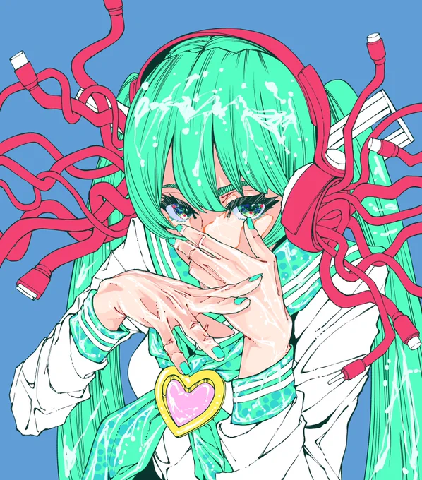 MIKU STATION #初音ミク #illustration 
