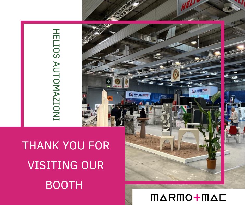 cncHelios's tweet photo. Thank you for visiting us at #marmomac #betheplus #3ottobre #Buongiorno #bathroom #bridgesaw #cnc #CNCO #CNCOwners #dekton #design #interiordesign #interior #interiordecor #interiors #interiorstyling #highquality #lavoro #MadeInItaly #news #technofanart #technology #techtwitter https://t.co/Zcgo1UbYdl
