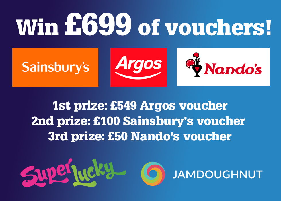 SuperLuckyDi's tweet photo. #AD
Exciting news! A chance to win a £549 Argos voucher, £100 Sainsbury’s voucher or £50 Nando’s voucher in an EXCLUSIVE prize draw open to all @JamDoughnutUK members who join with my code 5XTC! Find out more at https://t.co/GP2WwUPb4d - closing date is 30.11.22. https://t.co/h7TdaxqQ3a