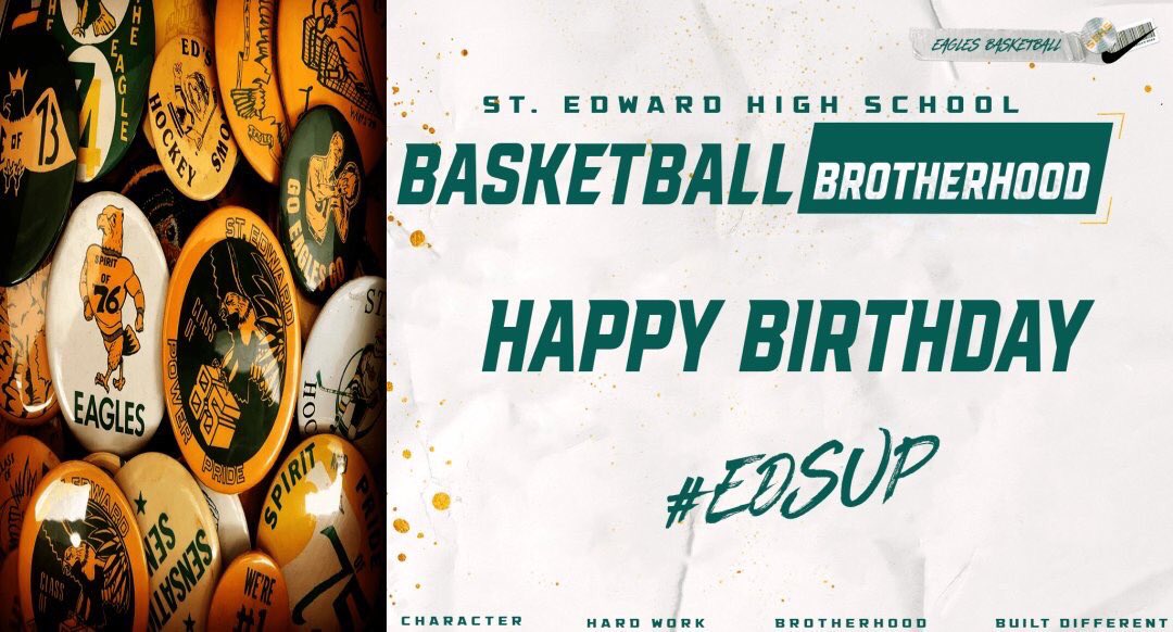 The St. Edward Basketball brotherhood would like to wish former Eagle @DelvonRoe10 a very Happy Birthday. Enjoy your day #EDSUP #BUILTDIFFERENT