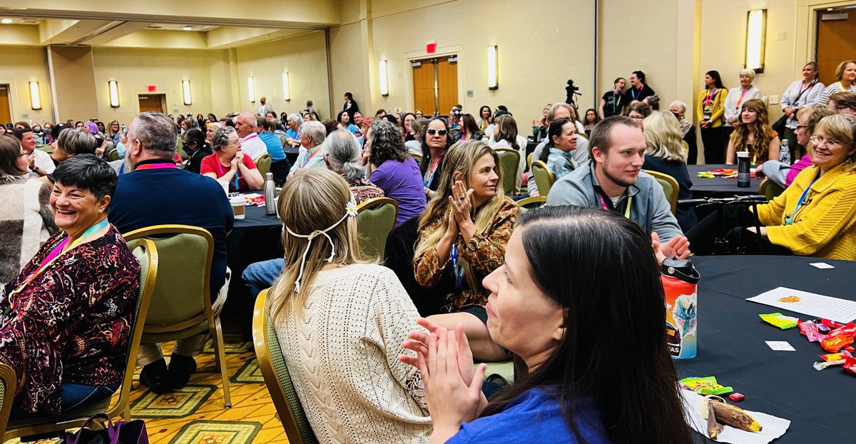 LDahlkemper's tweet photo. We’re celebrating 70 years of innovation, resiliency, &amp; public service at ⁦@cojeffcolibrary⁩ annual conference! Our libraries are among the best in the country. Thx for oppor to share ⁦@JeffcoColorado⁩ commissioners’ gratitude for all you do for #Jeffco! ⁦⁦ https://t.co/KtvV2wv8wh