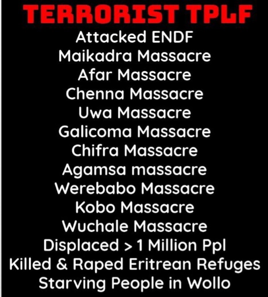 injerabwit's tweet photo. @berhe_lucy @_Will_Brown @ZekuZelalem @brehe_lucy, it's sad, but they brought it to themselves. How about those innocent Ethiopians massacred by the #TPLFTerroris? #TPLFisTheCause #TPLFMustGo https://t.co/SiipIDiduF