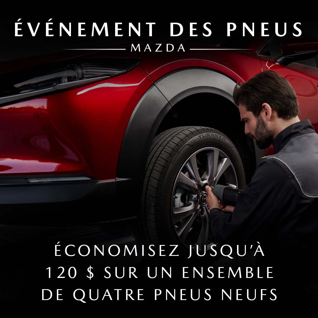 Sécurité et économies, c’est ce que vous offre l'Événement des pneus Mazda cet automne. Cliquez sur le lien pour en savoir plus : bit.ly/Évenement_des_…​

#MazdaCanada