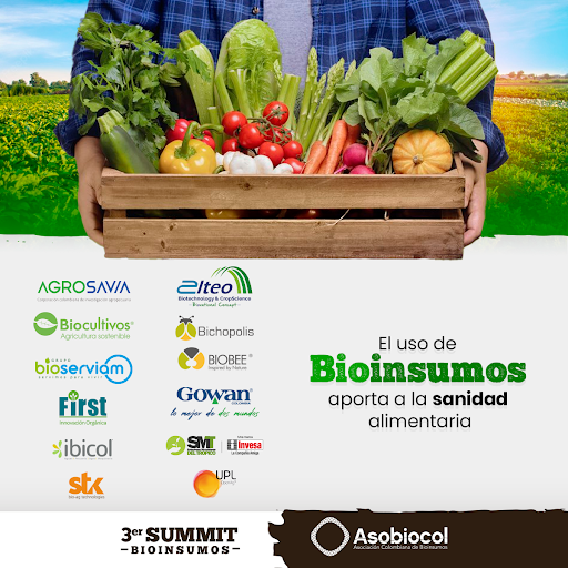 asobiocol's tweet photo. En nuestro 3er SUMMIT hablamos y aprendimos que los Bioinsumos son una herramienta fundamental para  la inocuidad de los alimentos.
#Asobiocol #Bioinsumos #Sectoragroexportador #Controldeplagasyenfermedades #elicitores #cultivossanos #3erSUMMIT #3erSUMMITNacionalBioinsumos https://t.co/YFEpnTNeKi