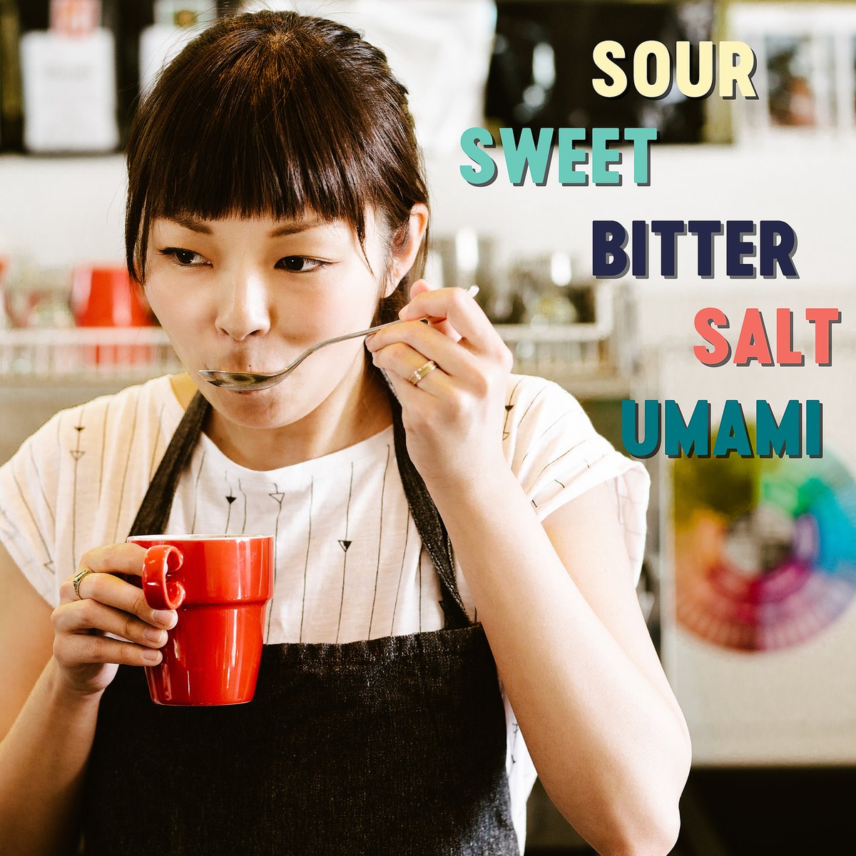 TheCenterCoffee's tweet photo. We are all familiar with the five tastes: sweet, sour, salt, bitter and umami. But did you know that scientists are debating the addition of a sixth taste?! Fat! 😮#learnsmart #coffeeeducation https://t.co/KsnL6Jft7H