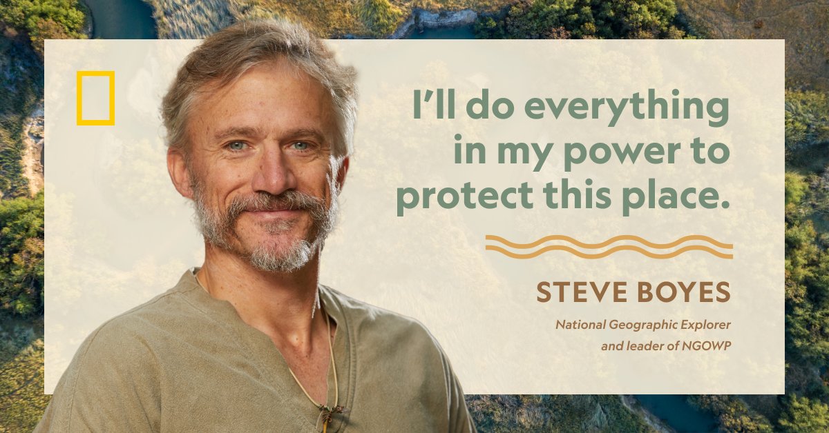 #NatGeoExplorer and #NGOWP leader @drsteveboyes reflects on his passion and dedication for helping to preserve and protect the health of the #Okavango Basin for the future of its wildlife and the people he works alongside to protect it and that call it home.