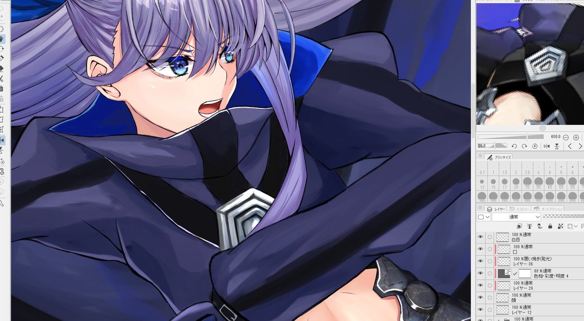 メルトリリス(Fate) 「イベントの合間に一応進めてはいるんだ… 」|eldestのイラスト