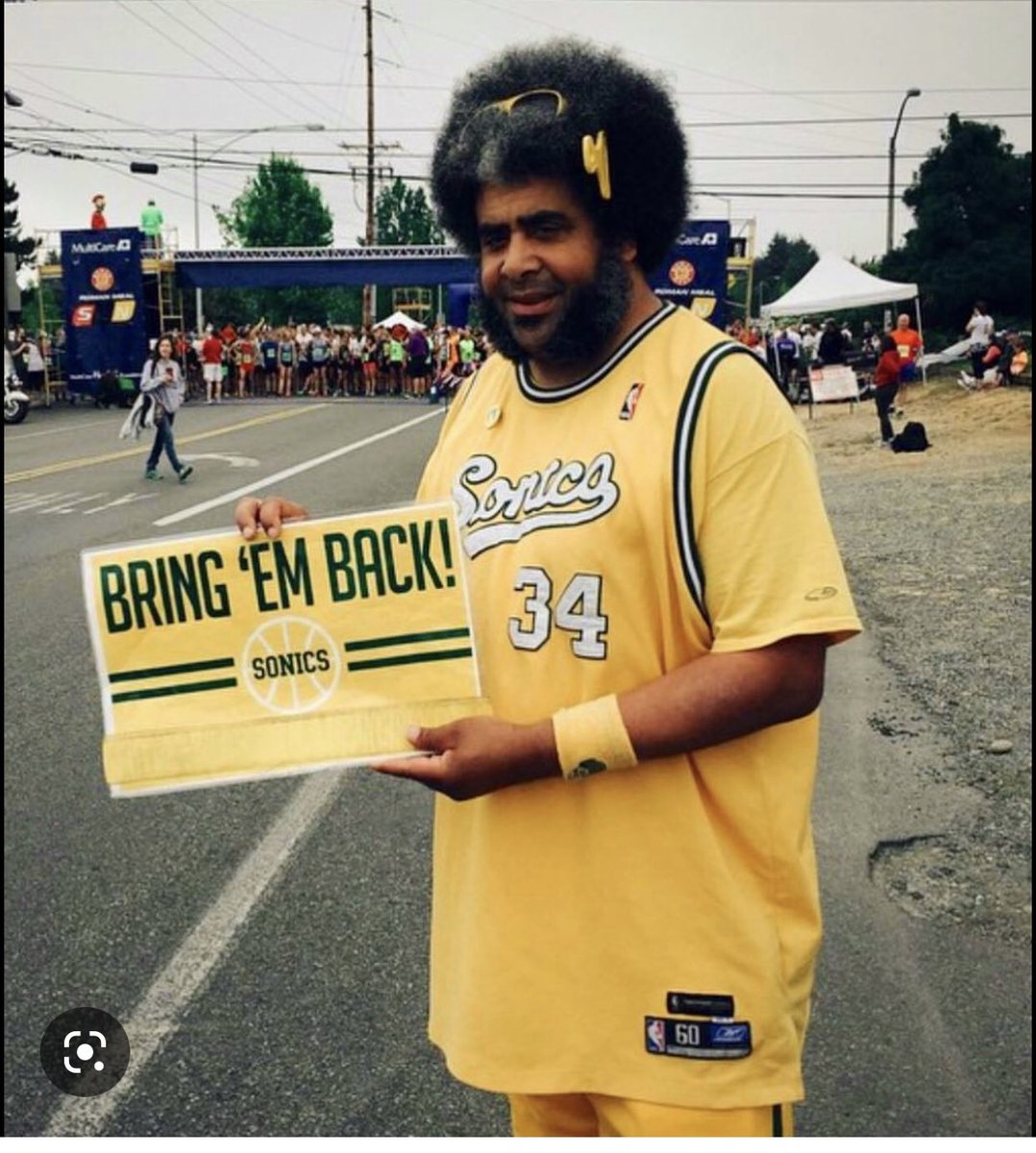 SweptWingMonkey's tweet photo. @SeattleSonics #SonicsGuy would have loved this! Miss seeing him at our Sporting Events here in Seattle!! https://t.co/umvND0Tvoc