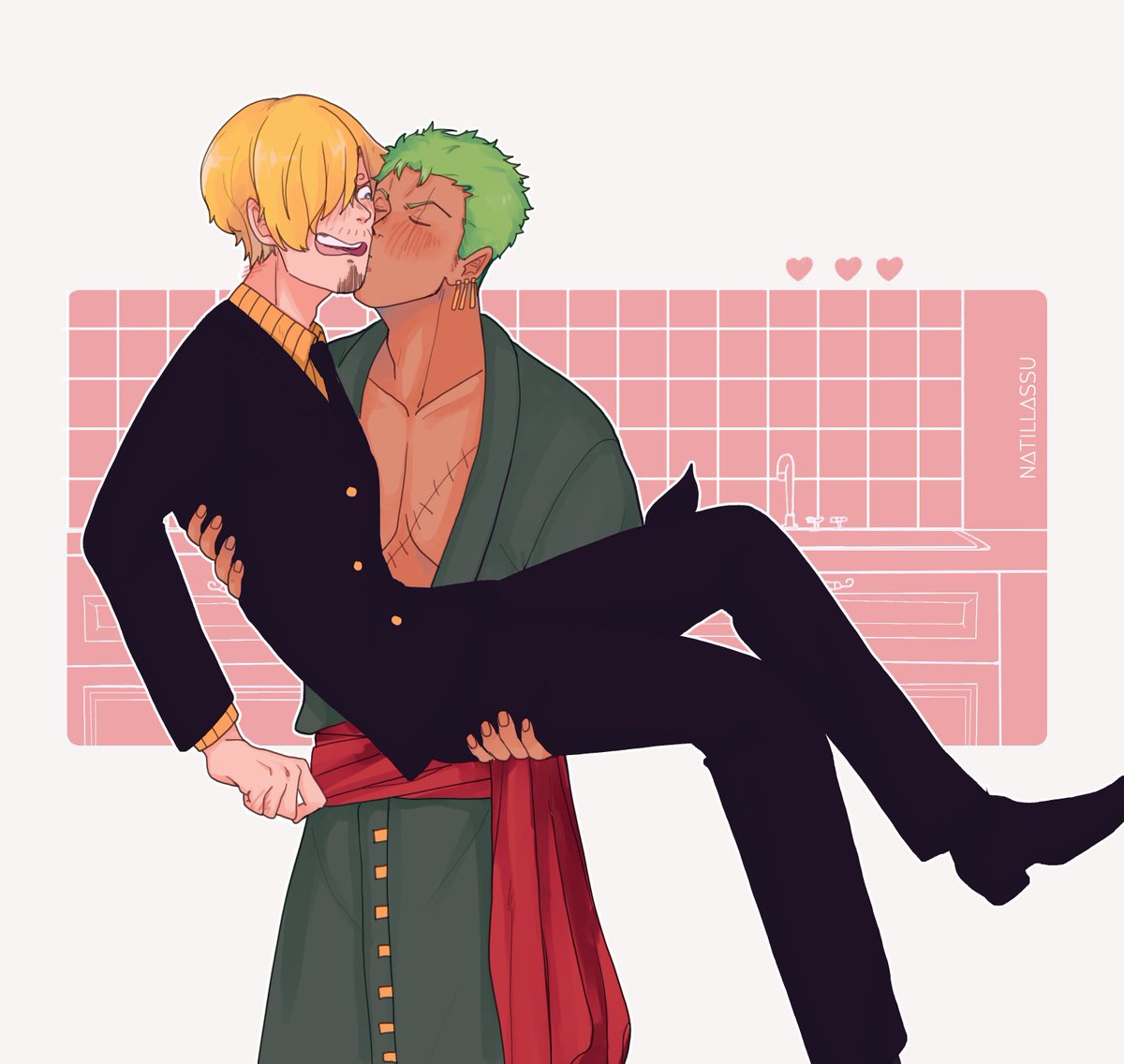 zosan / ゾロサン
Kiss The Cook 😚