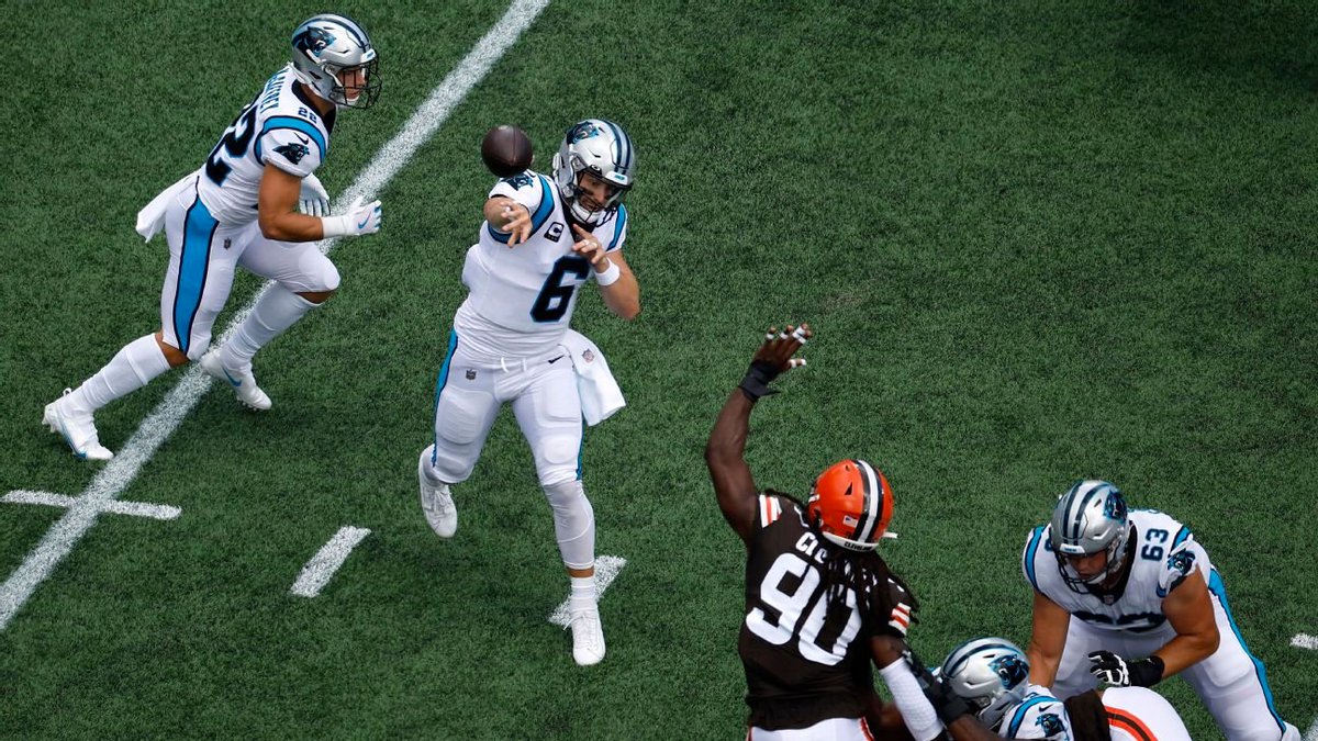 avl_mike's tweet photo. Baker Mayfield has (10) batted down passes this year - most in the league. https://t.co/fZGpDPAruE