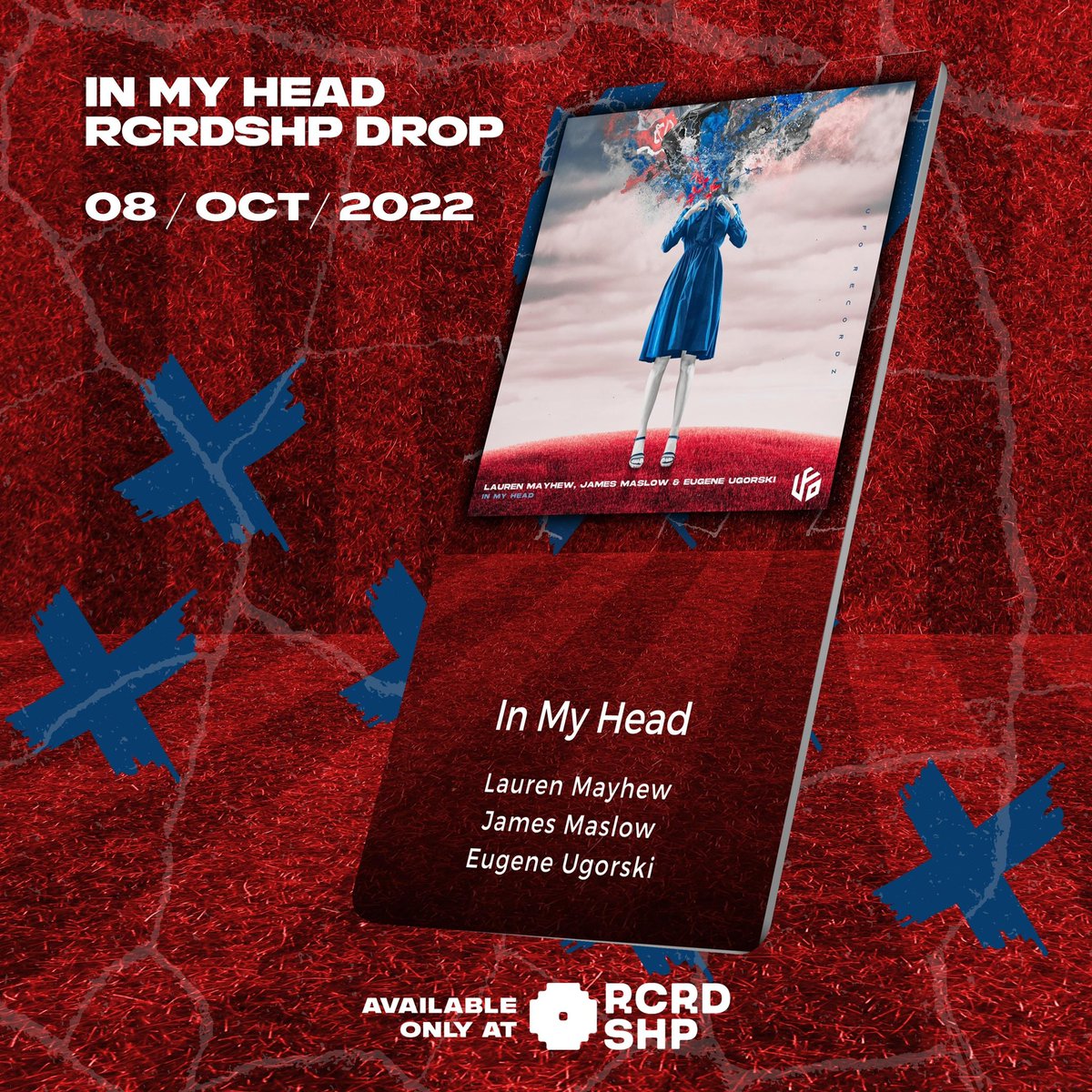 LoloMayhew's tweet photo. So excited for the VIP EDIT release of my song, #InMyHead, as an #NFT thru @rcrdshp w/ @jamesmaslow, #EugeneUgorski, @uforecordz, &amp; @ufonetworkedm OUT OCT 8th! 🎵 #MusicNFT #NFTArt #NFTFam #NFTs #NFTCommunity #NFTCollectors #BigTimeRush #NFTMarketplace   https://t.co/yC1MFpjgm0 https://t.co/HibdrmRFCE