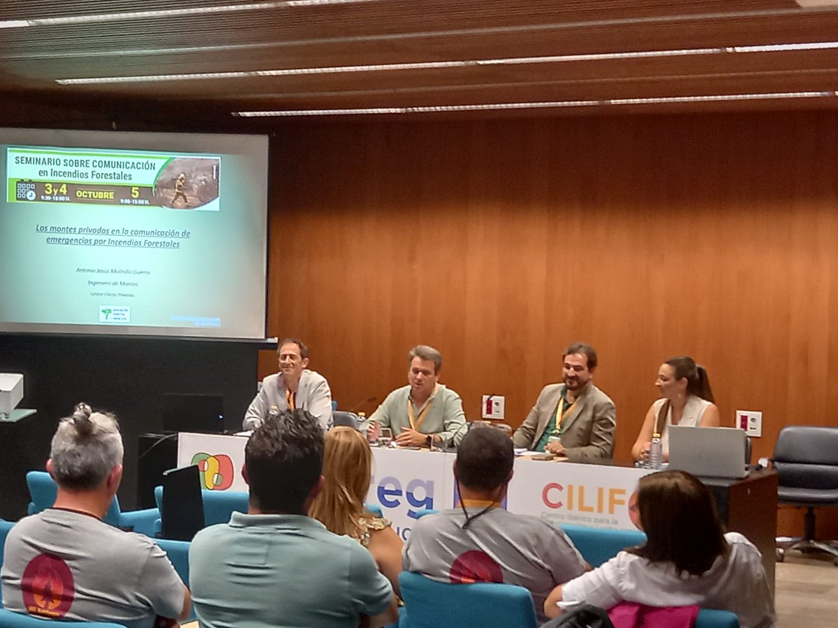 AfaProfor's tweet photo. @CILIFO_UE
Seminario sobre COMUNICACIÓN en Incendios Forestales

Intervencion de miembros de la ASOCIACIÓN FORESTAL ANDALUZA @AfaProfor  sobre "Montes privados y comunicación en emergencias por #IIFF" 

Síguelo en directo en:
https://t.co/0FSszlqtEX https://t.co/Jii4W9Neiu