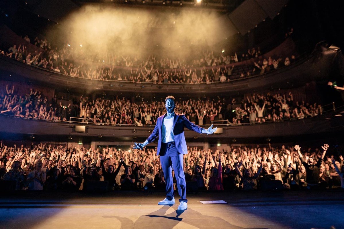 What an absolute full circle moment. ♥️ The first time I stood on that stage was in 2015 for my <a href="/BGT/">BGT</a> audition and that’s where my dreams came true. Last night I stood on that same spot and played my own headline show and my dreams continue to come true.