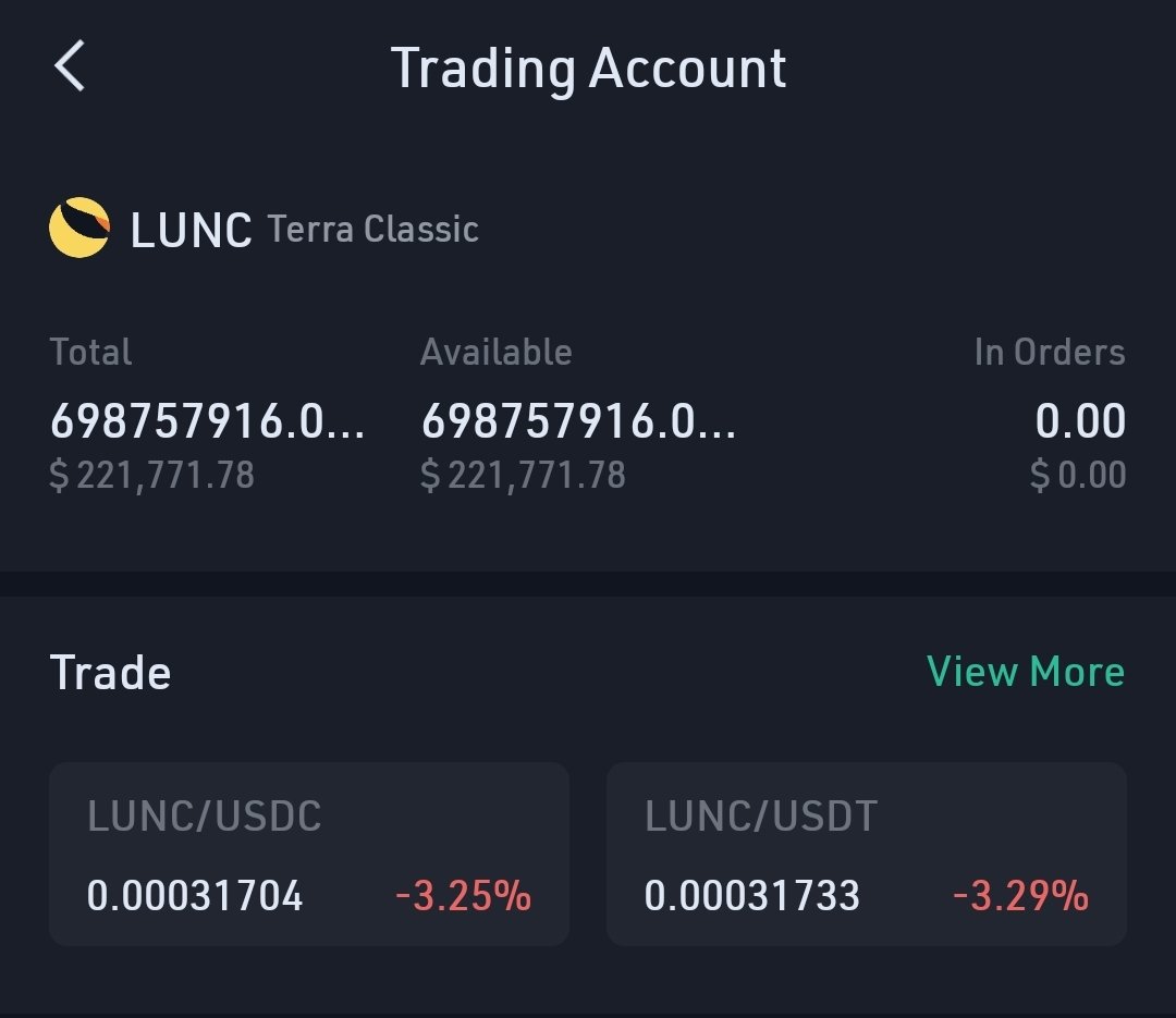 Dear <a href="/kucoincom/">KuCoin</a> I won't stop trading on your exchange but if you have nothing to say about #LUNC burn proposal then I will move them out to #Binance because there is no point holding on #Kucoin please update at earliest convenience