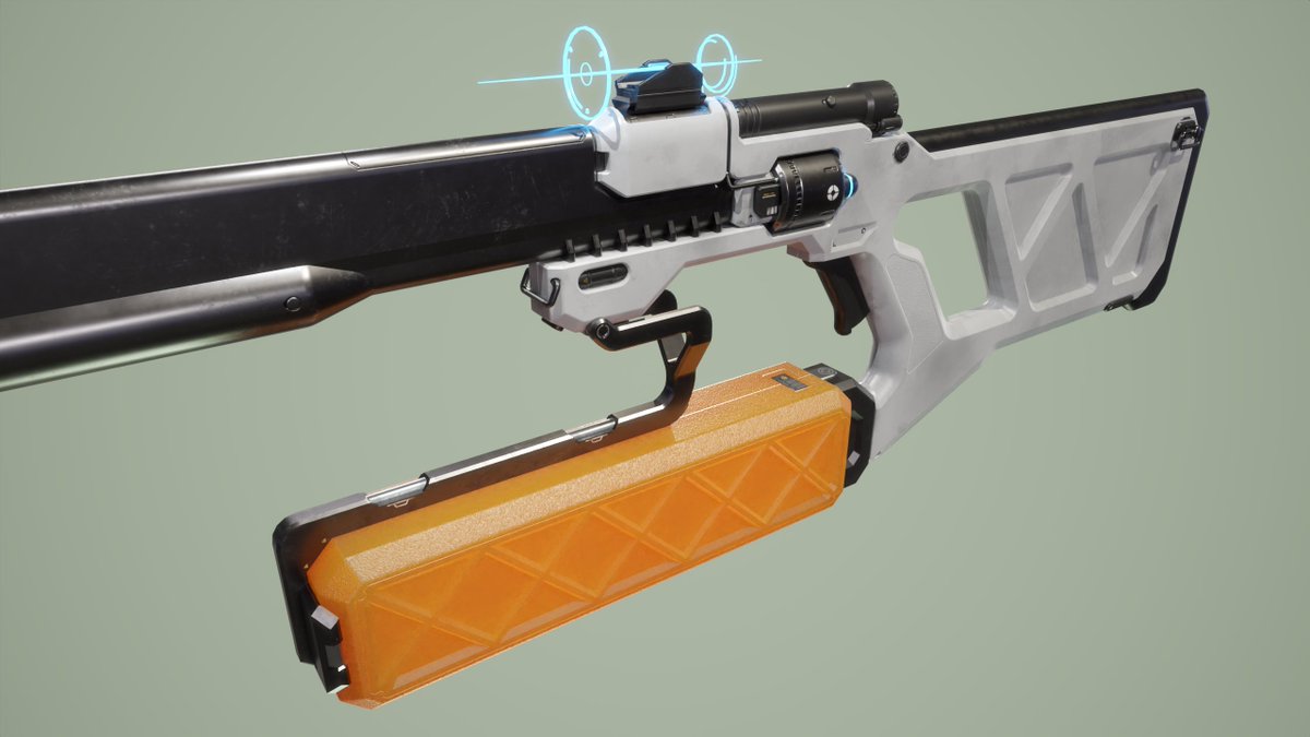 ApsisProps's tweet photo. [ Concept Rifle - Shan ]

A new project finally wrapped up!
Super happy with how this experiment turned out, tried a lot of new things and learned a lot from it, both in the modelling and the texturing.

More renders, info, and model viewer on Art Station, linked below :> https://t.co/09Xk70oGZd