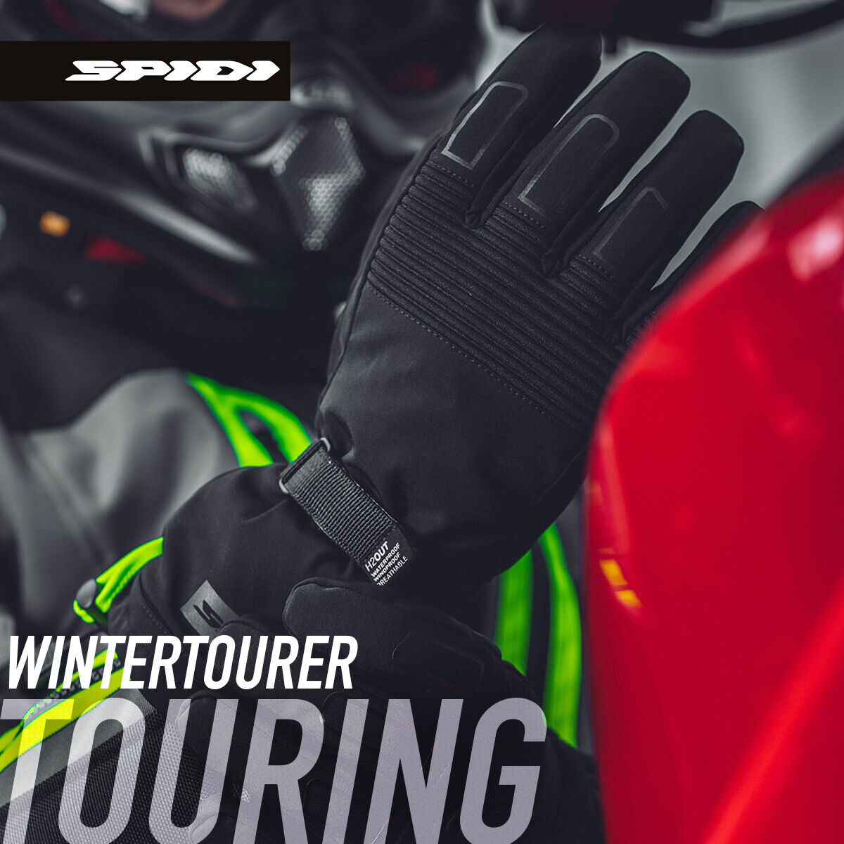 The gloves designed for winter. The Wintertourer CE gloves are both waterproof and windproof with insulated breathable wadding to ensure your hands stay warm during the colder months.

Find out more information here: bit.ly/3CrZ6Ws

#spidi #spidigloves #wintergloves