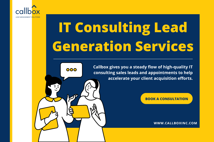 AlisonGWilliams's tweet image. In the world of the IT industry, how can you fight against the top companies?

Stand along with your competitors! Callbox is generating quality sales leads for #IT companies. Maximize your customer and business growth.

Find out👉bit.ly/3n3pRIr

#itleads #qualityleads