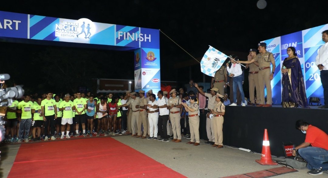 Avadi night marathon