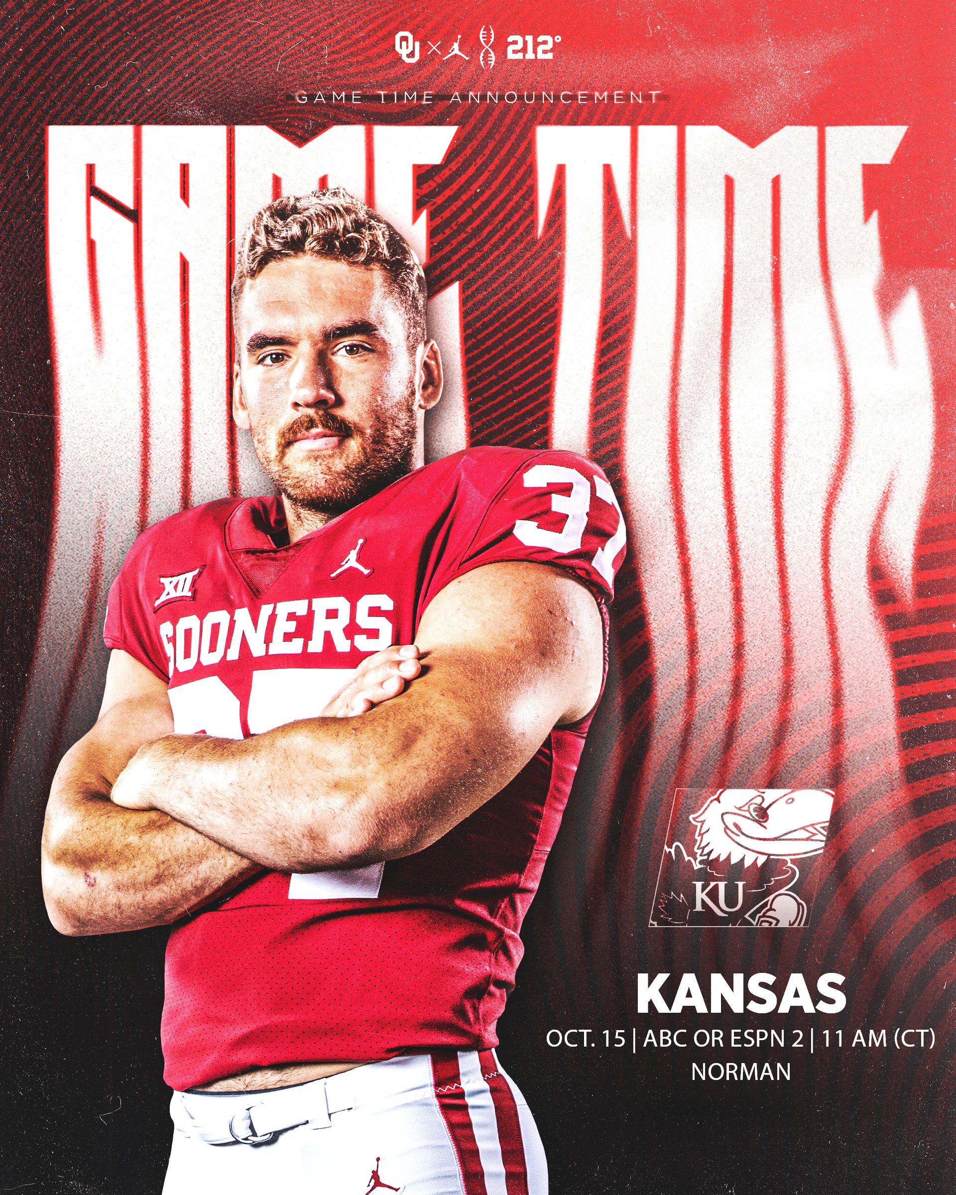 Oklahoma Football on Twitter "𝟮𝟬𝟮𝟮 𝗛𝗼𝗺𝗲𝗰𝗼𝗺𝗶𝗻𝗴 𝗞𝗶𝗰𝗸𝗼𝗳𝗳 🕚 11 am CT 📺 ABC