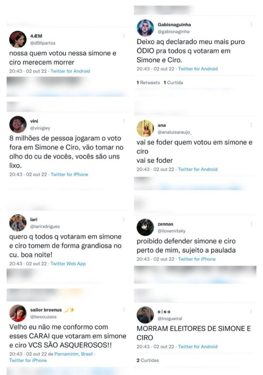 ReisClaudia09's tweet photo. Alôooo eleitores de Ciro e Tebet, olha qto amor os eleitores do 9 dedos tem por vcs! Segundo turno vote 22! https://t.co/juhXPSbHJN