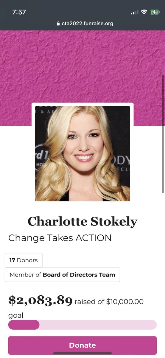 We’ve reached $2,083 of our $10,000 goal! You’re all amazing ! Thanks for Retweeting AND donating to the annual <a href="/CupcakeGirlsOrg/">The Cupcake Girls</a> fundraiser! Let’s fucking goooo! 🥳

cta2022.funraise.org/fundraiser/cha…