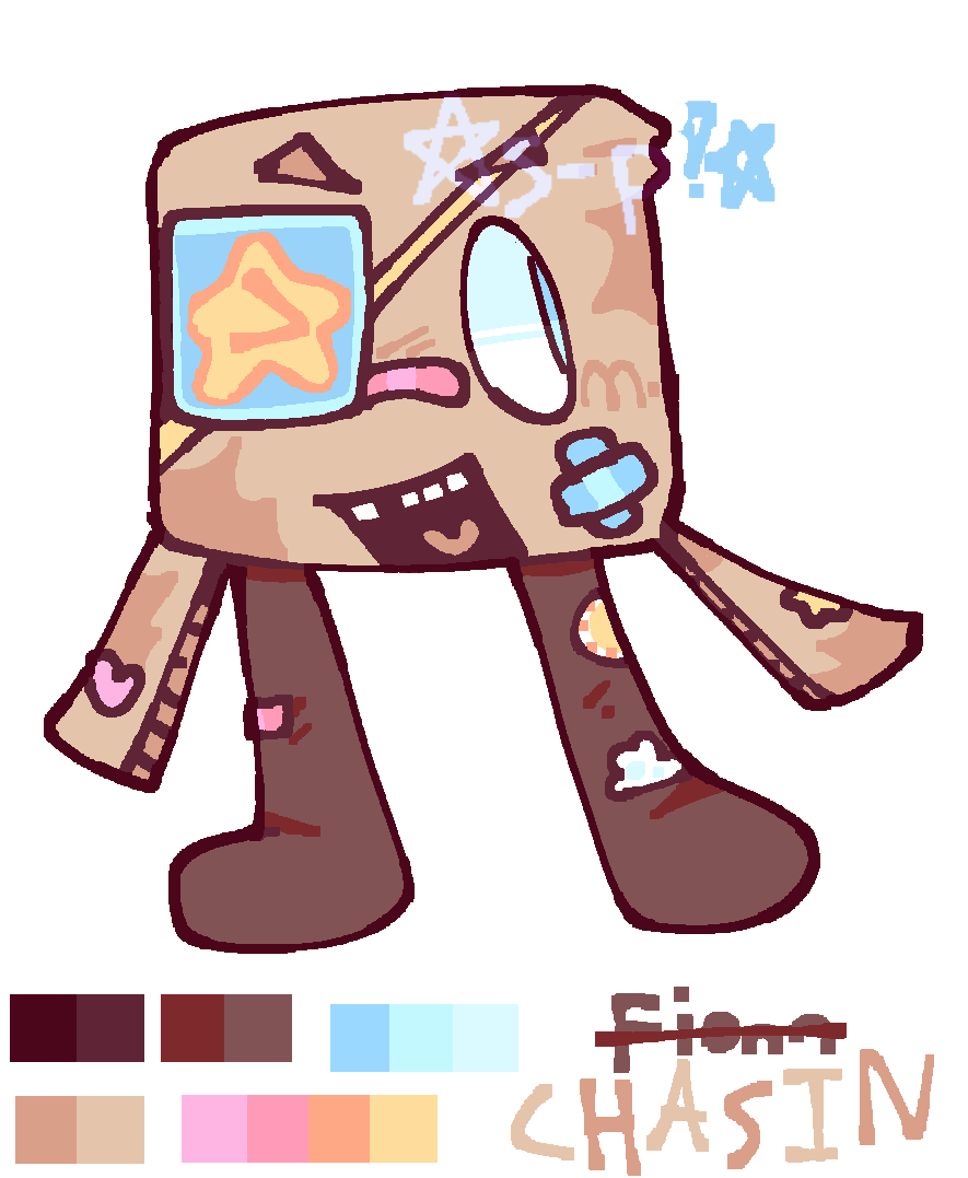 yo first adopt!! his name is fionn, but he has big chuunibyou so he says his name is chasin lol. he uses he/him pronouns, you can givehim any sort of personality or backstory you want!! payment methods in the thread below #osc #objectoc #adopt #objectadopt #objectshow