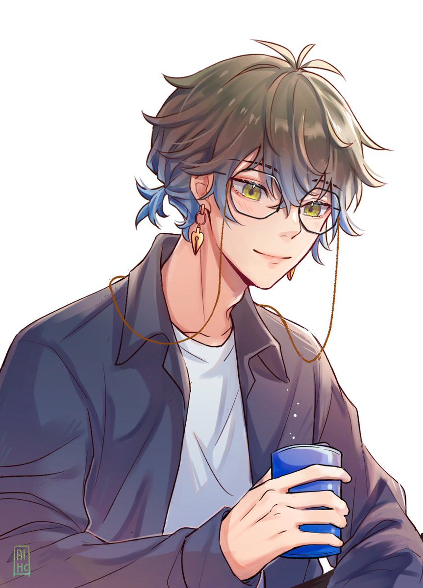 RT @aihtsuki: If ike let his hair grow it can be tied? 
#Ikenography https://t.co/gO7WU5Fi9R
