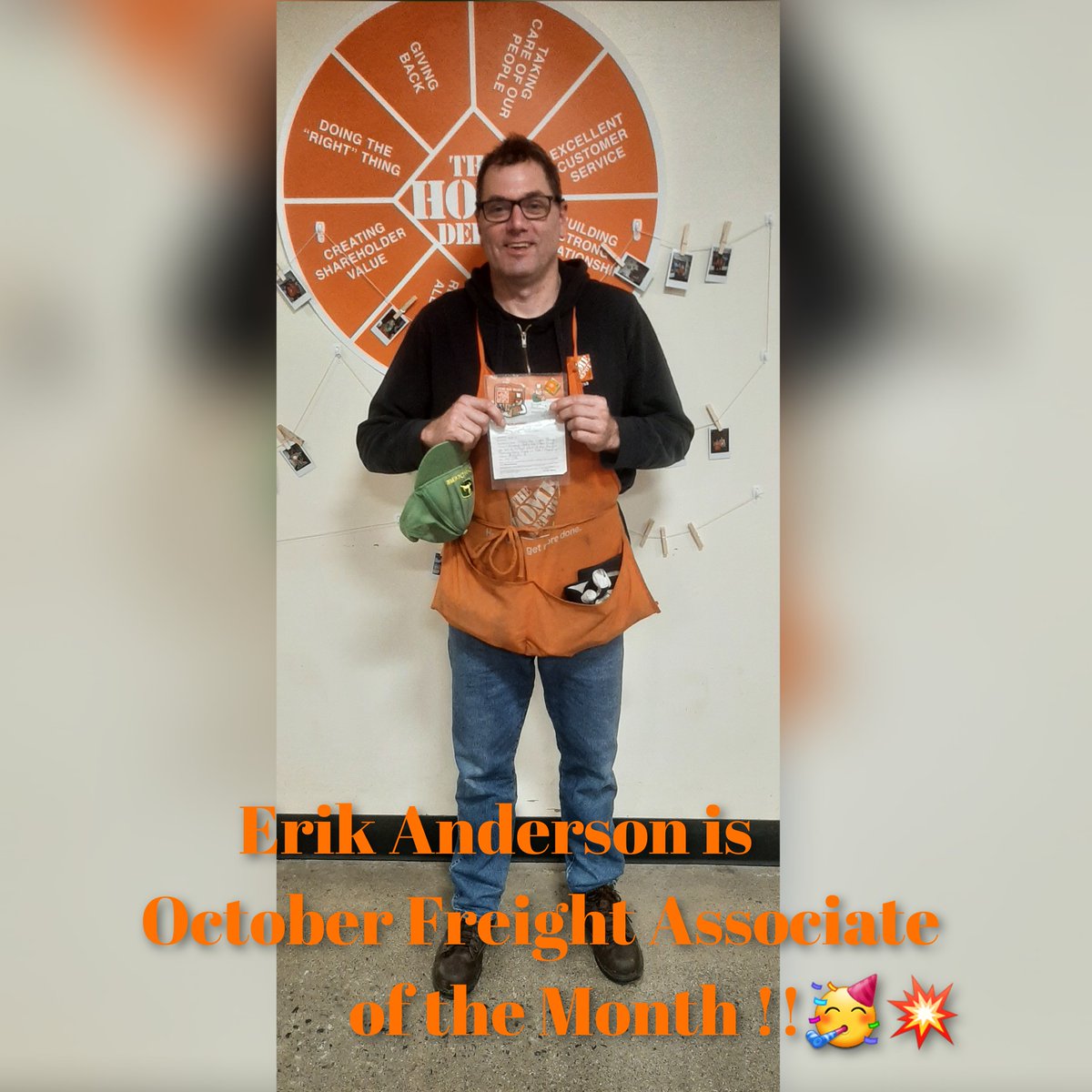AZ (@angelazukoski) on Twitter photo Congratulations ๐ ๐ Erik !! Your middle name is "SAFETY " and You go above and beyond by keeping our pallets securely wrapped and making sure our Machine safety checklists are done thoroughly to keep us running at ๐ฏ! ๐ฅ๐ฅ <a href="/JennNJM/">Jenn Hardy</a> <a href="/EdwardFynn09/">Ed</a> <a href="/jt_tauber13/">J.T. Tauber</a> Congratulations ๐ ๐ Erik !! Your middle name is "SAFETY " and You go above and beyond by keeping our pallets securely wrapped and making sure our Machine safety checklists are done thoroughly to keep us running at ๐ฏ! ๐ฅ๐ฅ <a href="/JennNJM/">Jenn Hardy</a> <a href="/EdwardFynn09/">Ed</a> <a href="/jt_tauber13/">J.T. Tauber</a>