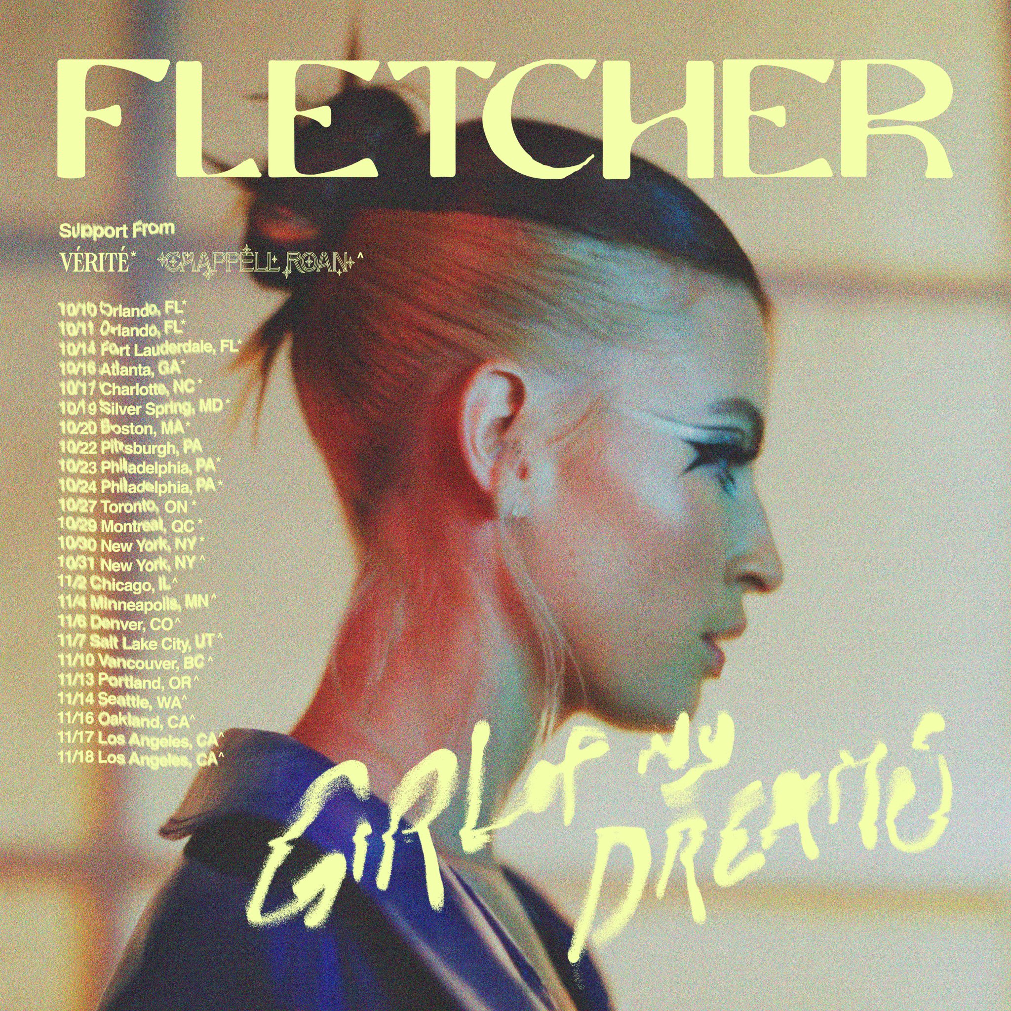 FLETCHER on Twitter "one week til tour 🔥 added limited tickets in each