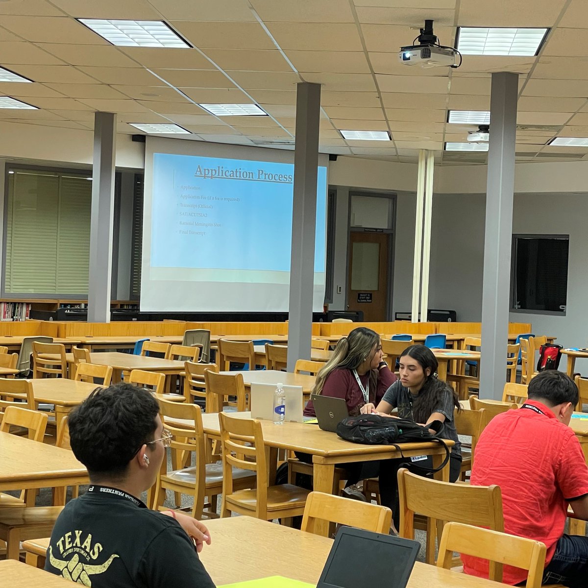 OUR COLLEGE &amp; CAREER ADVISOR MADELINE GREEN IS ASSISTING OUR SENIORS WITH THE COLLEGE APPLICATION PROCESS THIS WEEK! DON'T FORGET ABOUT OUR FAFSA NIGHT TOMORROW OCTOBER 4TH FROM 4:30-6:00 AT PERMIAN HIGH SCHOOL.