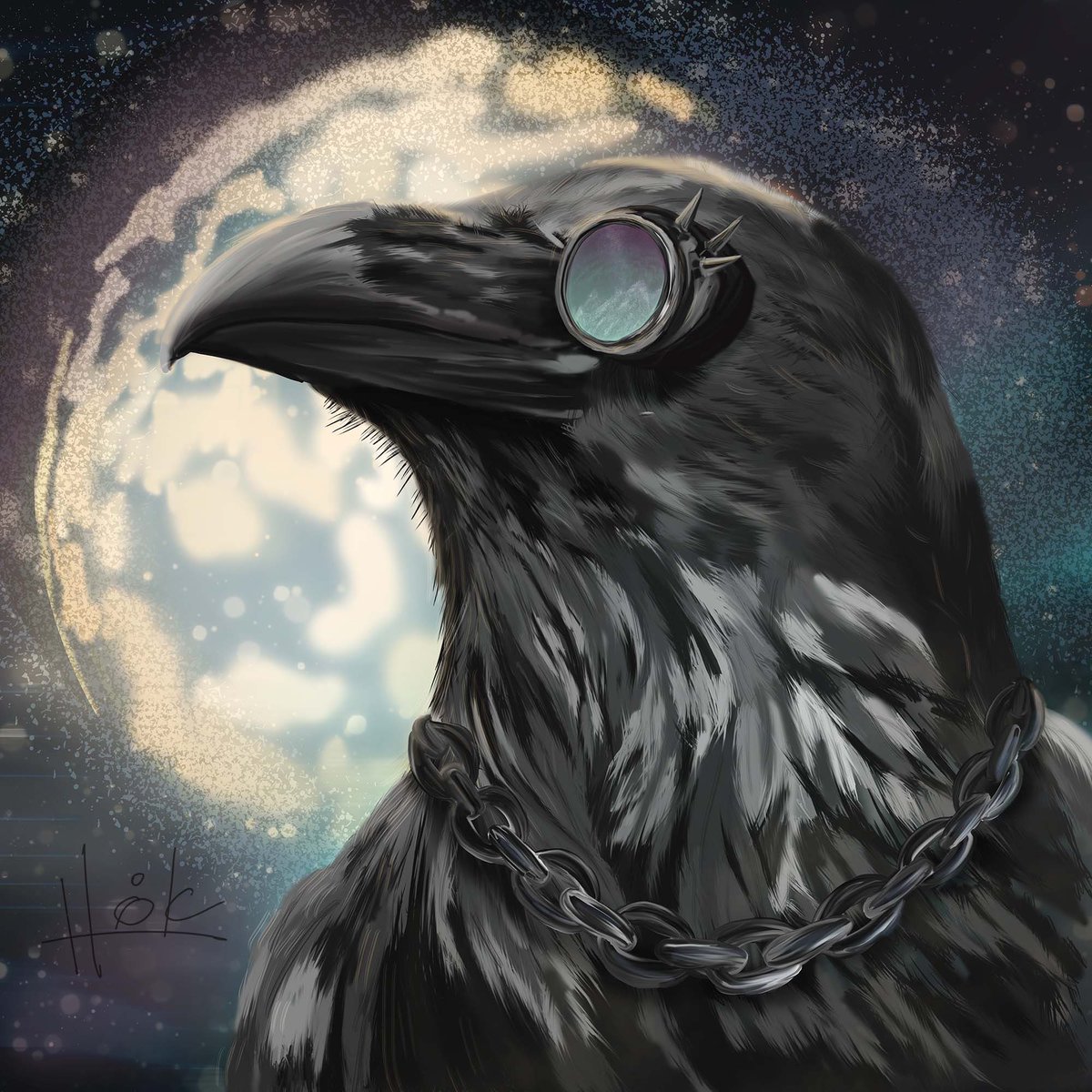 Blosavenu's tweet photo. Moon Raven

0.08 ETH @opensea 

Link: https://t.co/jd77zS3HFp  

#ETH #NFT #OpenSeaNFT #NFTCommunity https://t.co/AODcWdNKiK