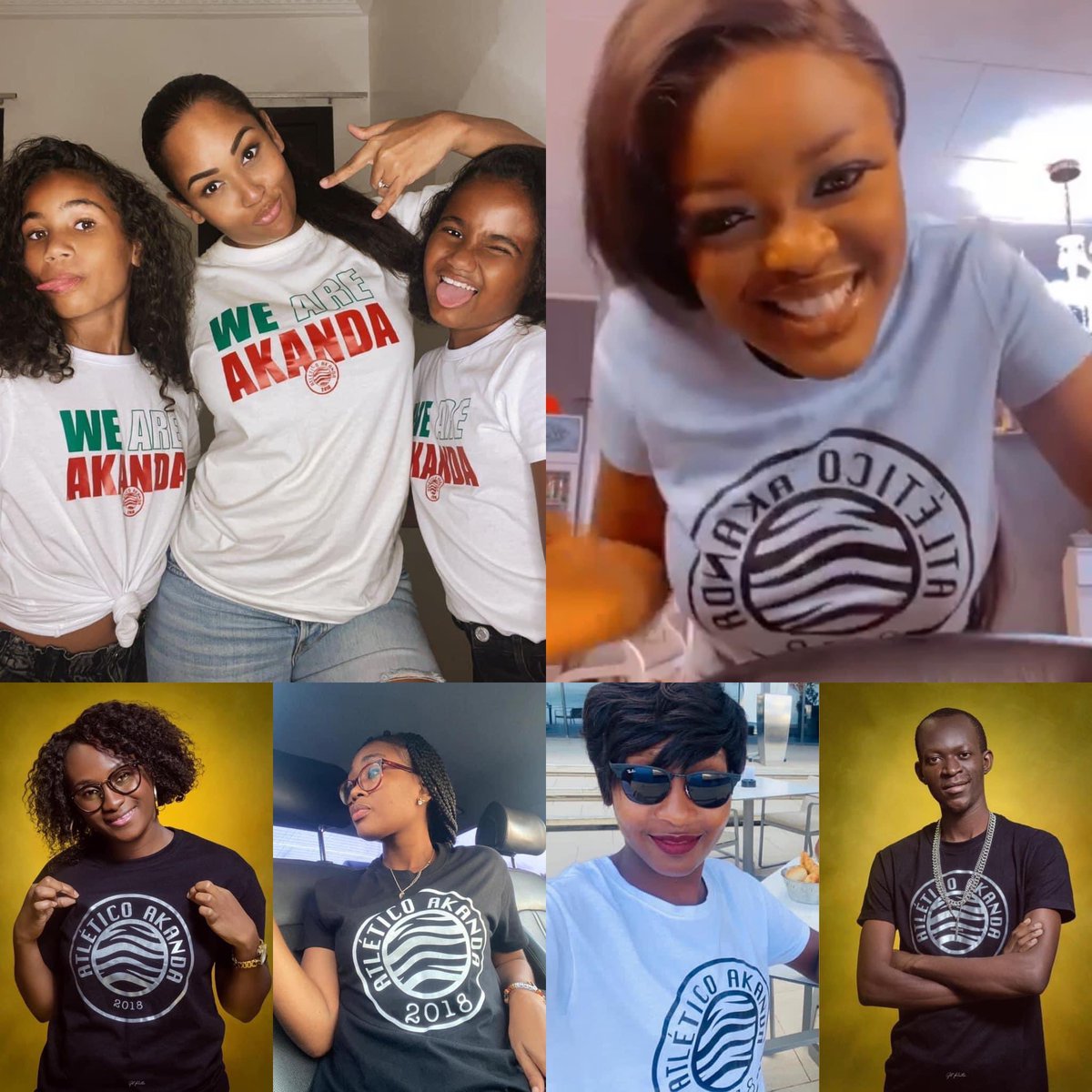 On prépare la reprise à <a href="/AtleticoAkanda/">Atlético Akanda</a> !
On ne veut pas de la charité, on a besoin que vous achetiez nos produits, nous permettre de vivre… et lancer l’école de Foot.

Tee-shirt : 11 000 FCFA. Casquette : 5000 FCFA. 

 +241 06 83 56 68 
Commandez via Whatsapp, au #Gabon.