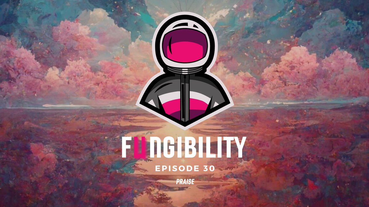 0xfungibility's tweet photo. 💫Episode 30 is all about good vibes💫 

@rUv sits down with @jtevelow of Praise and discusses the importance of genuine community, @praise_pals, @praisetoken, and all other projects Praise is working on! 

👉https://t.co/grTxrxqC5w👈 https://t.co/vdwTLmVQy0