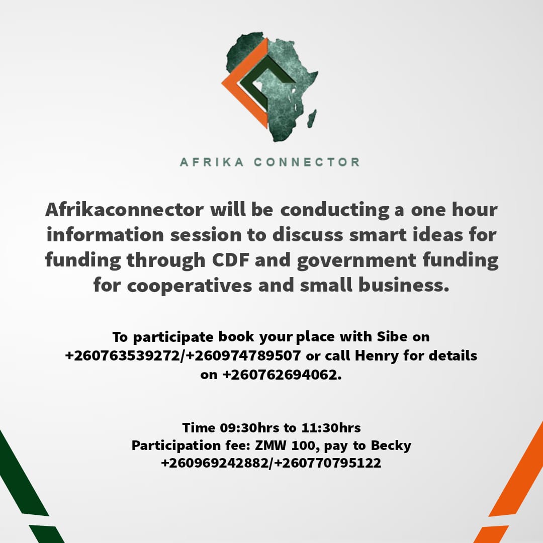 afrikaconnecta's tweet photo. #Kabwata constituency @givenlubinda @YwcaZambia @NinahMwaba @Mwangi3030 @MelindaKayumba @chongomedley @Djskankinbeats @LusakaChamber @GivenLubindaMP @zanacoplc @fsdzambia @AbsaZambia @HOT877Zambia @ACCZambia @ChombaBlues @Gee_lungu450 @KabweshaL @Thezedfarmer @JalopyMotors https://t.co/30bP467NMc