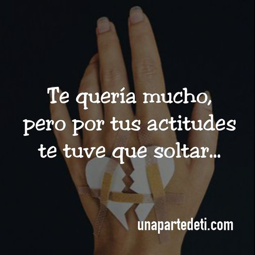 unapartedeti's tweet photo. 💔 Te tuve que soltar... 😪 #tetuvequesoltar #tesolte #unapartedeti https://t.co/zRNwipTqg1
