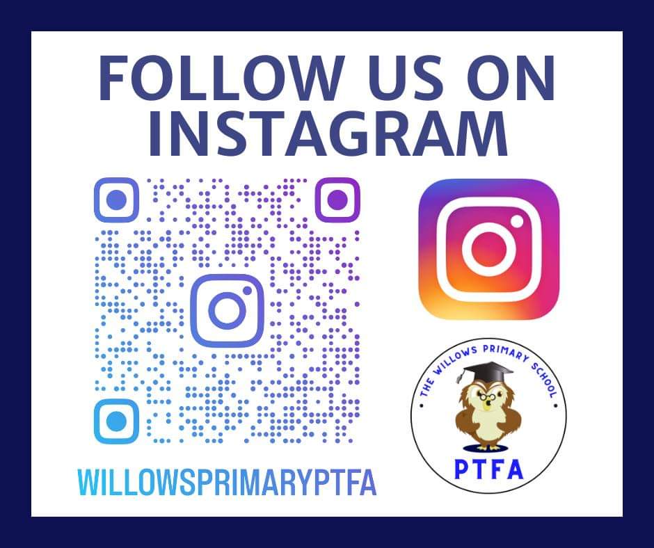 We are now on Instagram! Why not pop over and give us a follow there too...
 instagram.com/willowsprimary…

#TheWillowsPrimarySchoolPTFA