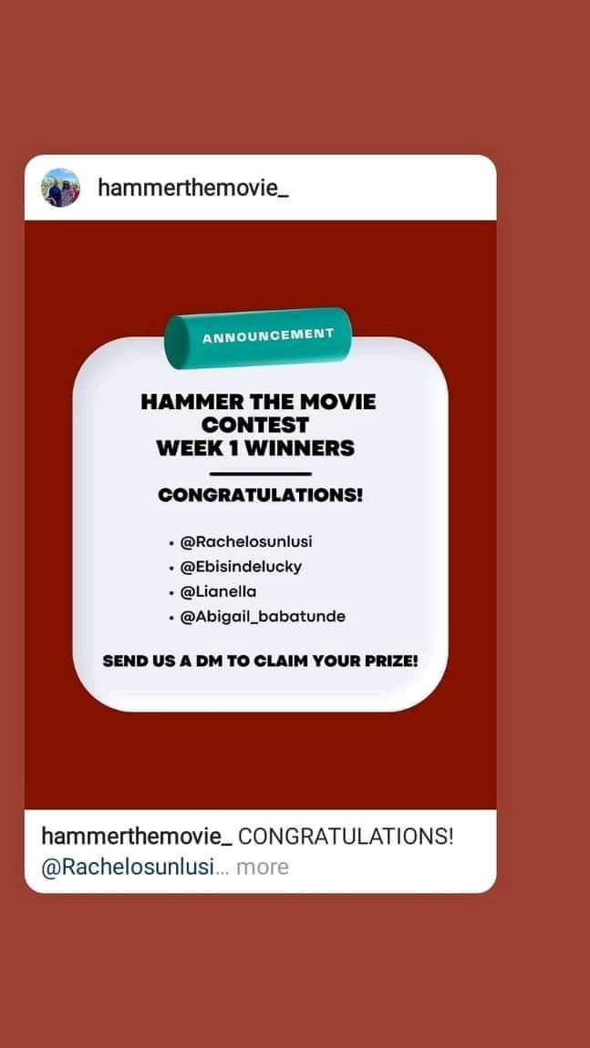 DonPedroLolo1's tweet photo. Have you noticed something about us in the Hammer World? If NO.....It's a Win! Win!! Thing with....Us
Here Comes the Winners of last week  Hammer Contest.... 

#vantagemigration #HammerTheMovie https://t.co/UZ4mnOQe8s