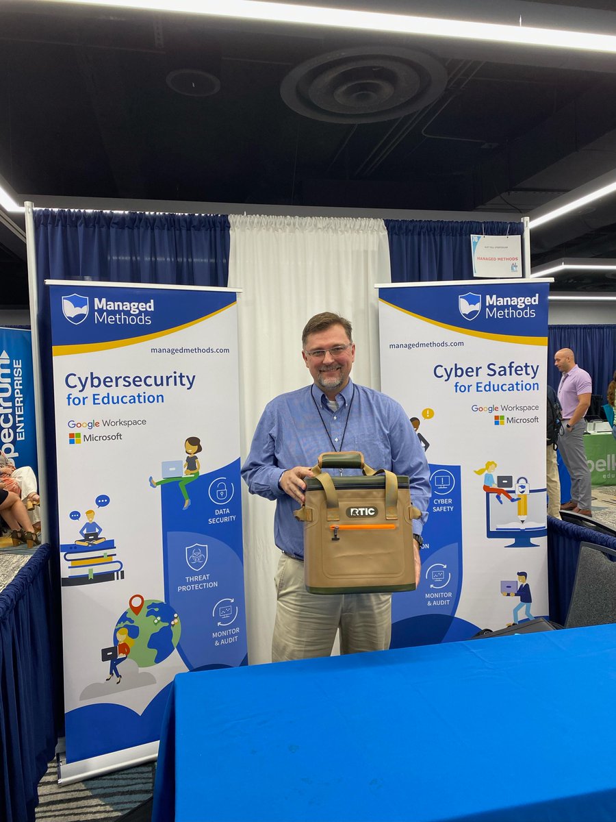 managedmethods's tweet image. Last week, our Fall events tour officially kicked off with Mike representing the ManagedMethods shield at #ALET in Alabama! We look forward to seeing several of you edtech leaders next week at the #TETL Fall Summit in TX and the #RTM event in FL.