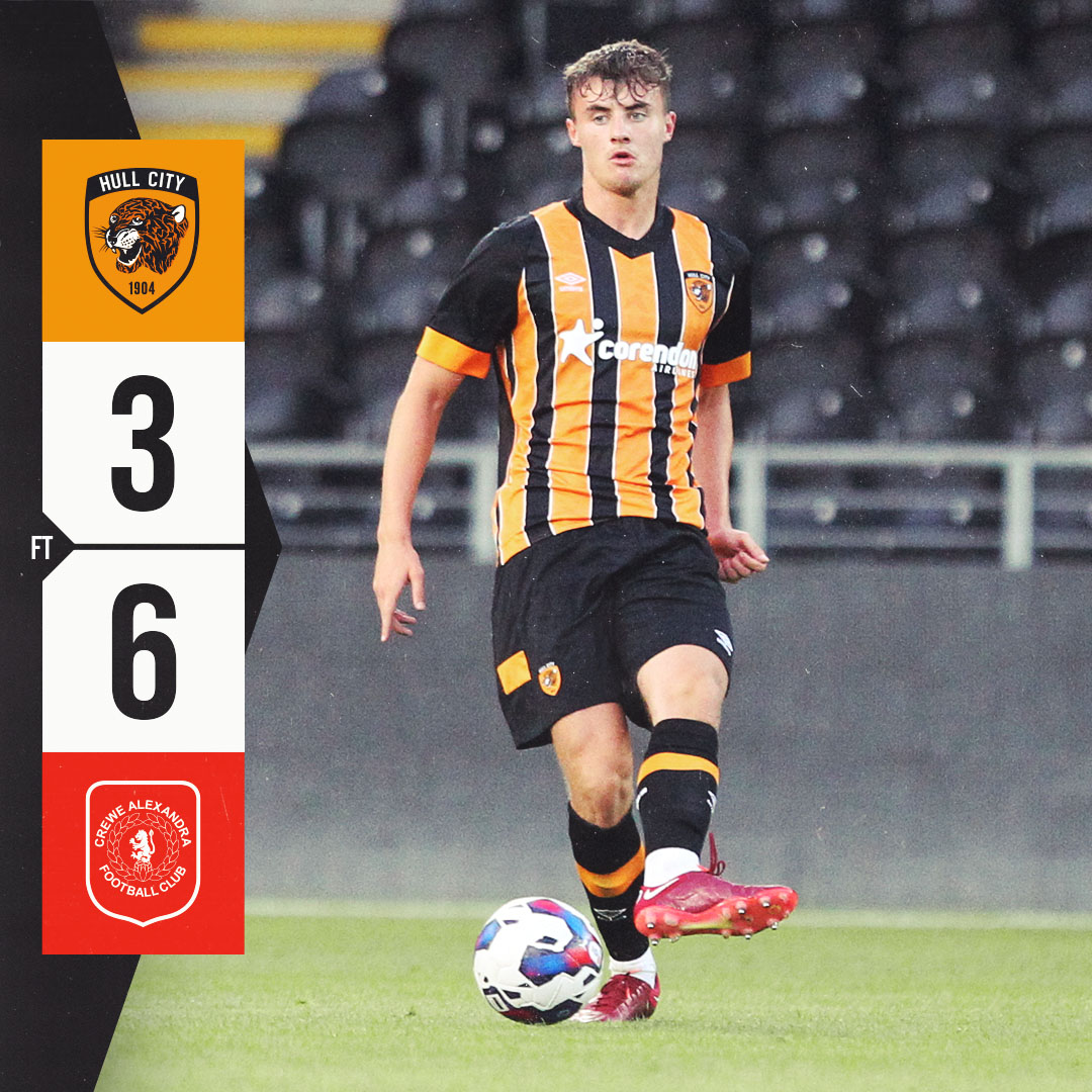 Hull City Academy on Twitter "FULLTIME 🐯 Hull City U21s 36 Crewe