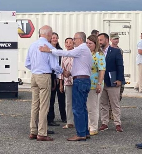 Con su mensaje, <a href="/POTUS/">President Donald J. Trump</a> nos da esperanza de que, finalmente, las agencias federales y locales trabajen en acelerar los proyectos de reconstrucción que siguen detenidos. Esas son obras necesarias, pertinentes y urgentes para los puertorriqueños. también somos ciudadanos americanos.