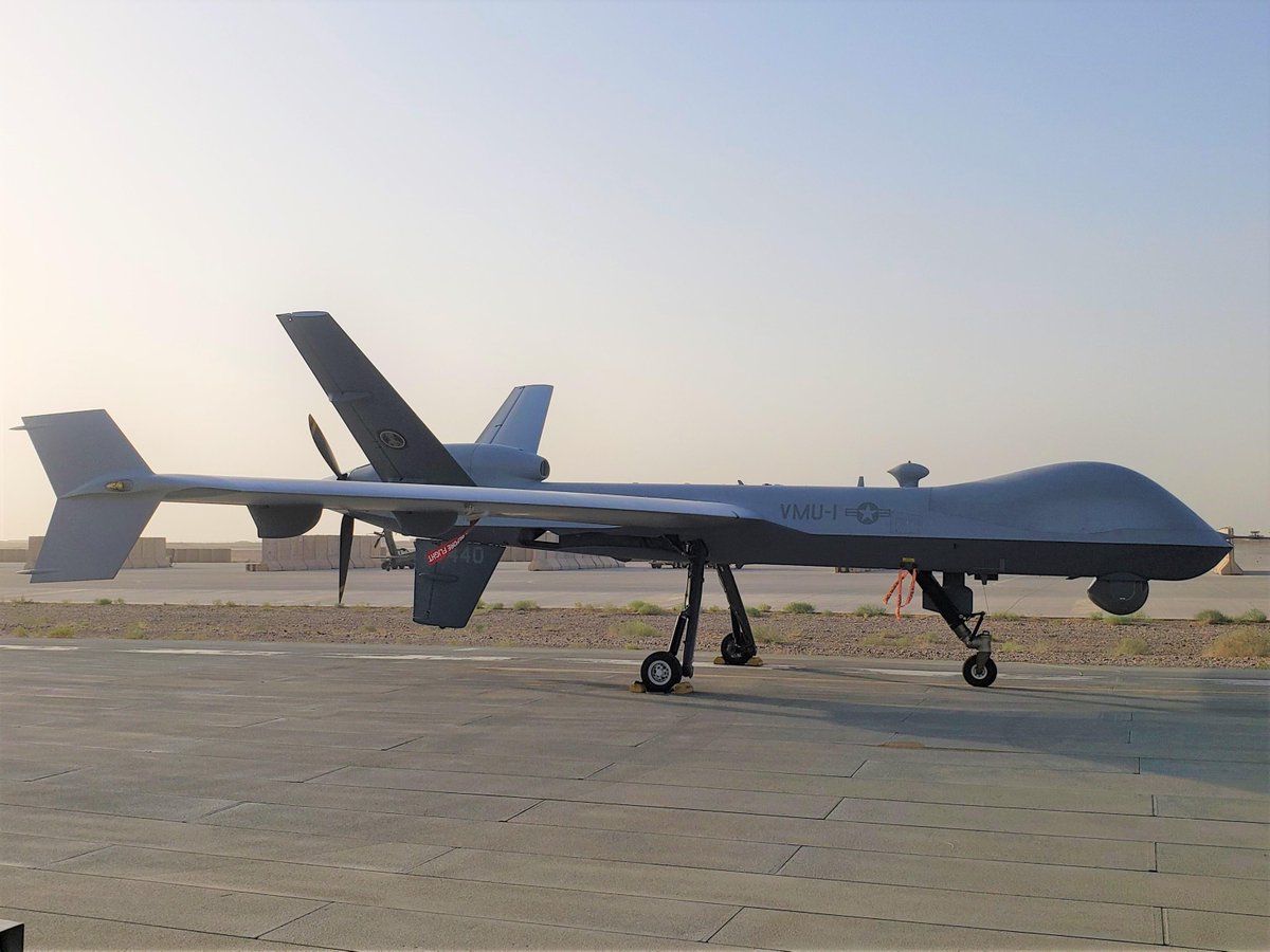 NAVAIRNews's tweet photo. #NavyCapability in Focus: PMA-266 is advancing technology for the MQ-9 Reaper, recently awarding a contract for the development of a new network pod that will bring additional capability to the #MarineCorps.
๐ฐ: https://t.co/HPzzz44Wir https://t.co/fzcL6BrpSE