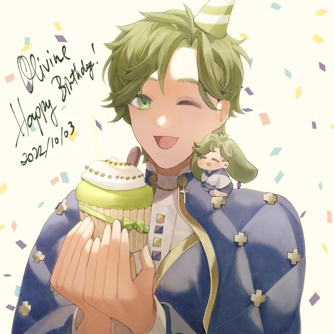 Happy Birthday!#オリビン誕生祭2022 #HappyOlivineDay2022#2022올리빈생일축하해#ニューカニ #NUカーニバル #NUcarnival 