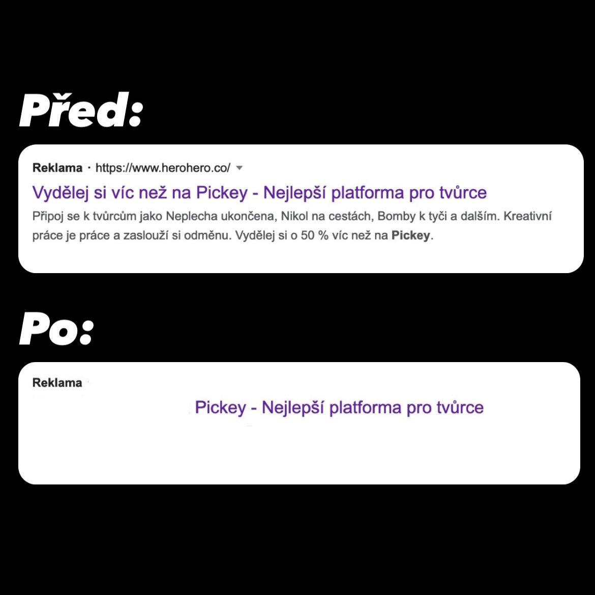 Forendors's tweet image. Věříme, že hrdinové bojujou fér, a tak jsme upravili pár drobných překlepů v jedné hrdinské reklamě, aby se kolegové nedostali do nějaké právní šlamastyky.

Jo a máme sice o 5 % vyšší poplatek, ale zase nepoužíváme jména našich tvůrců v nekalých a klamavých reklamách. 

💛