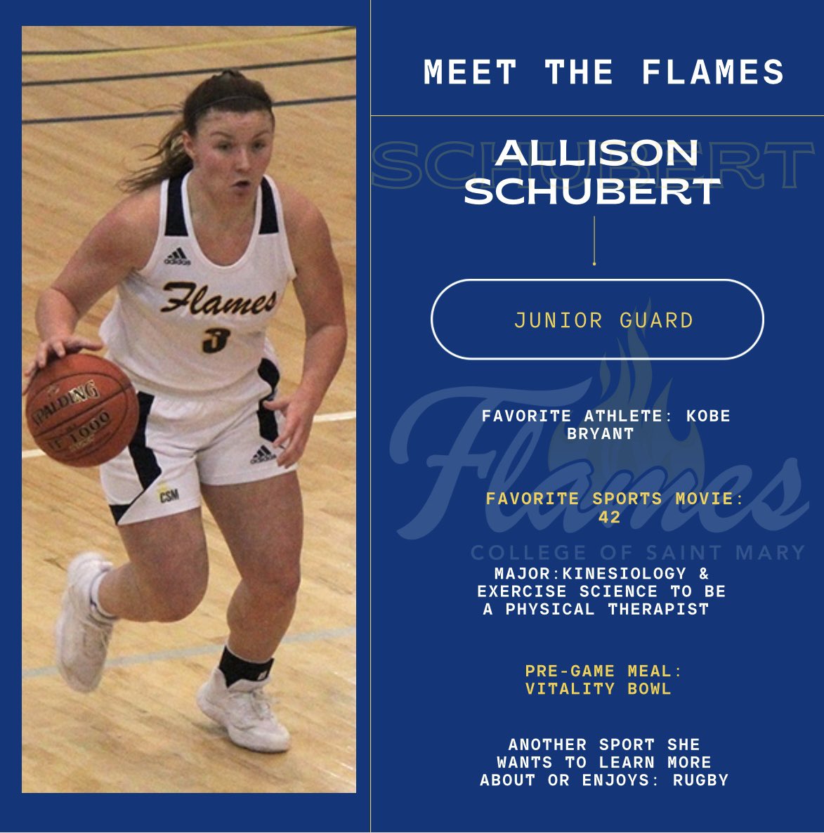 CSM Flames Basketball tweet media