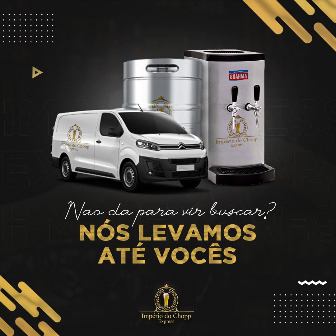 Imperiodochopp1's tweet photo. Não dá para buscar? Fique tranquilo! 😮💨
O Império do Chopp garante que sua chopeira chegue até sua casa de forma rápida e segura. 😉😎
Peça já:
➡️ Link na bio
.
.
.
#imperiodochoppexpress #chopp #choppemcasa #choppgelado #chopperia https://t.co/qI5GLYsdcb