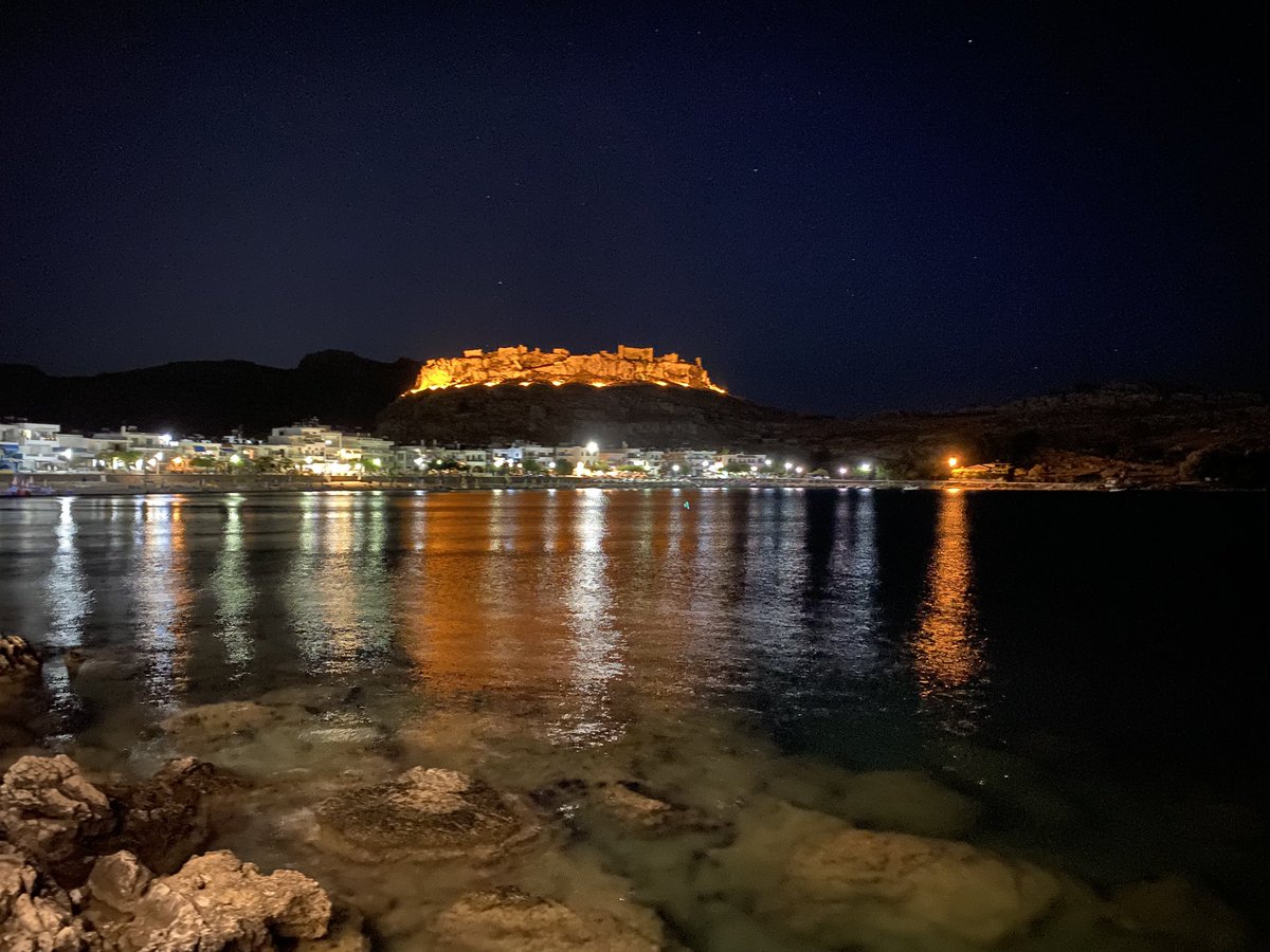 Conferex's tweet photo. Fantastic view during one of our dinner outs #charaki #rhodes #Greece #tumormicro and #modelhosts conferences https://t.co/tDCsfGQykV