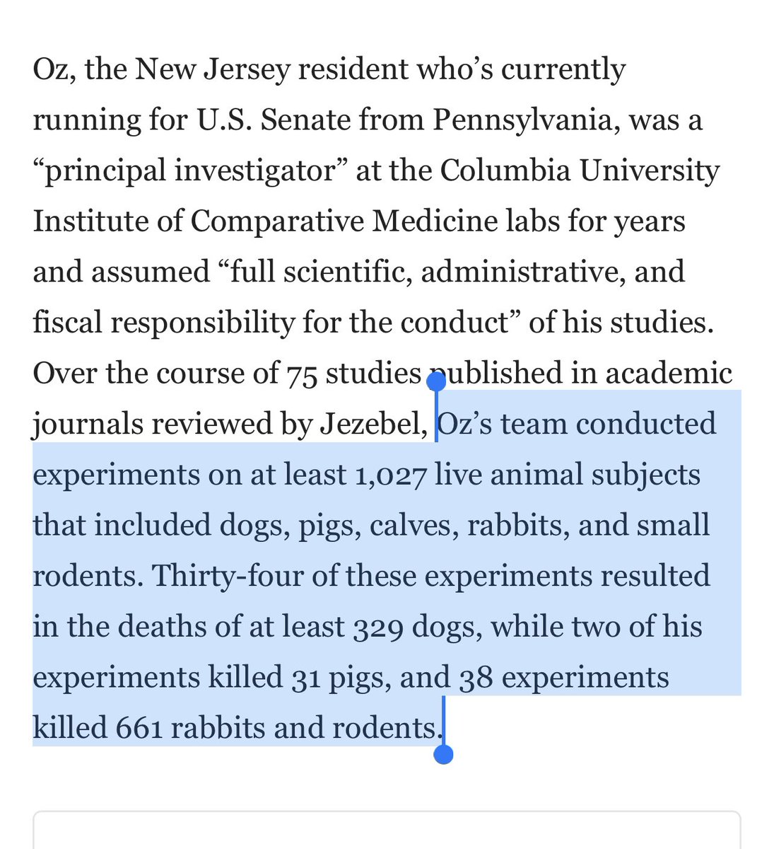 Arthur Goldstein on Twitter "RT MollyJongFast Doctor Oz killed 329