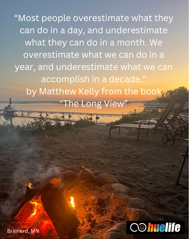 Time is a powerful gift.