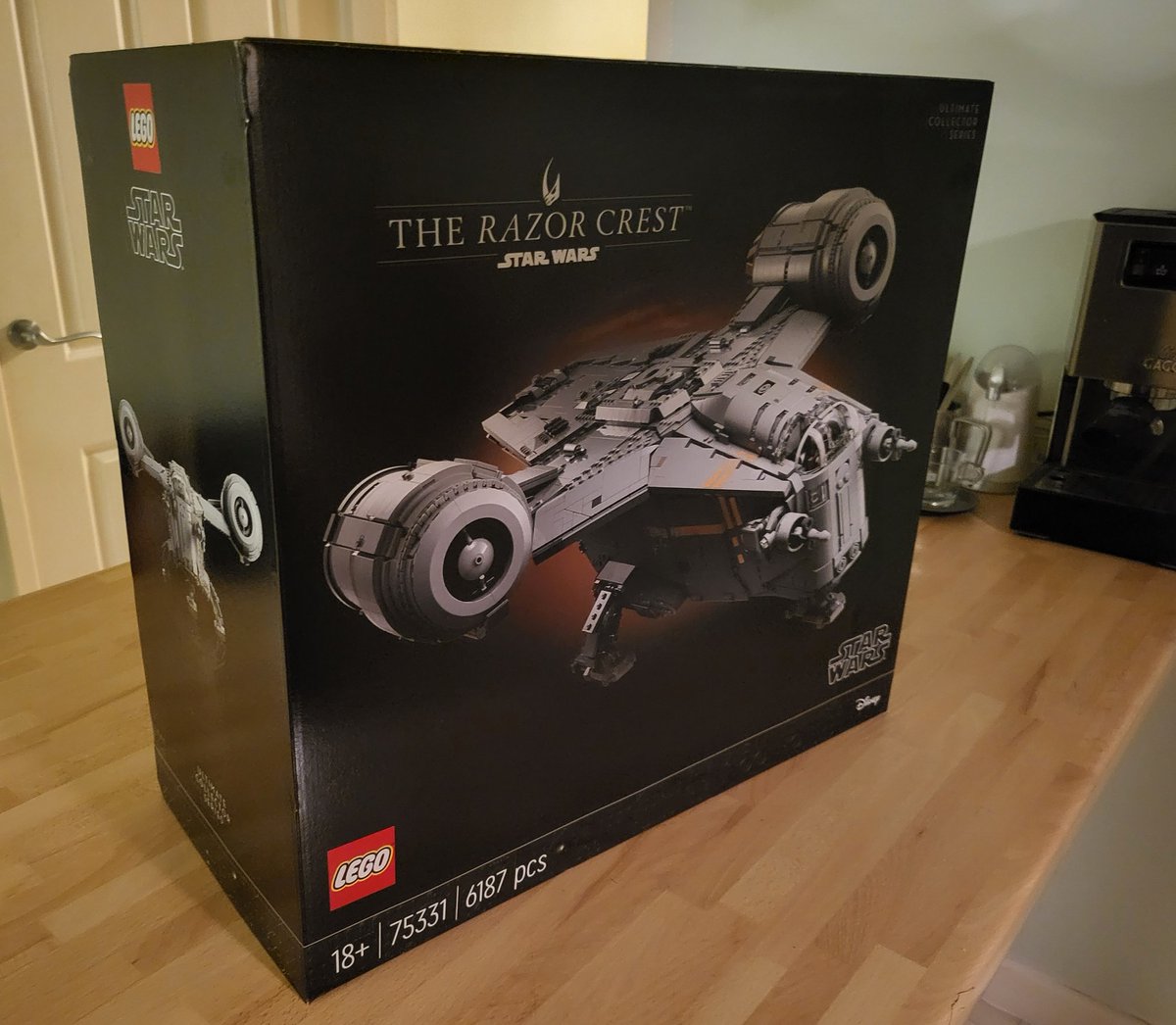 led0073's tweet photo. I may have done a bad or good thing! Either way I can't wait to start building it. #LegoStarWars #Lego #legorazorcrest https://t.co/PWnpmlSeDt